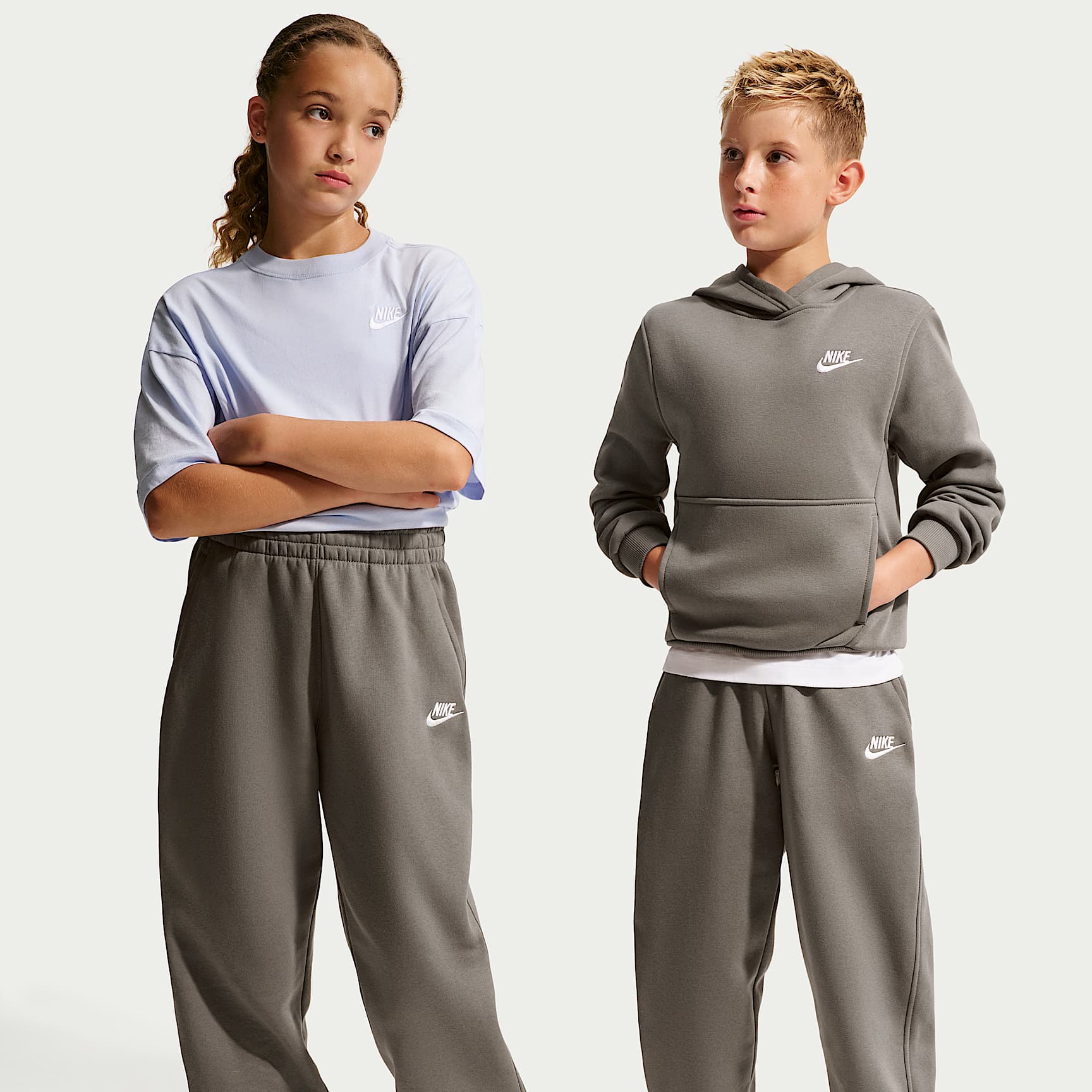 Nike Sportswear Club Fleece Big Kids' Loose Pants. Nike.com
